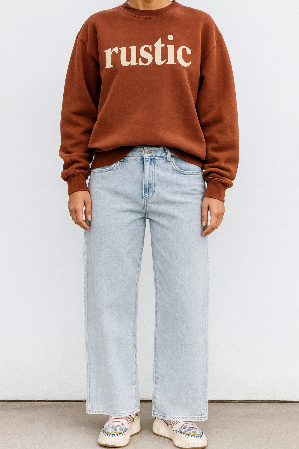 Kennedy Fray Washed Denim Jean
