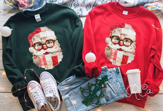Retro Santa Sweatshirt