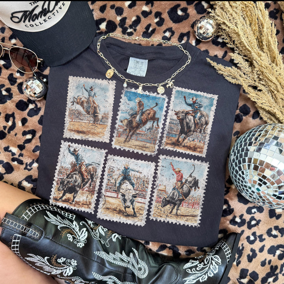 Cowboy Stamp Pullover