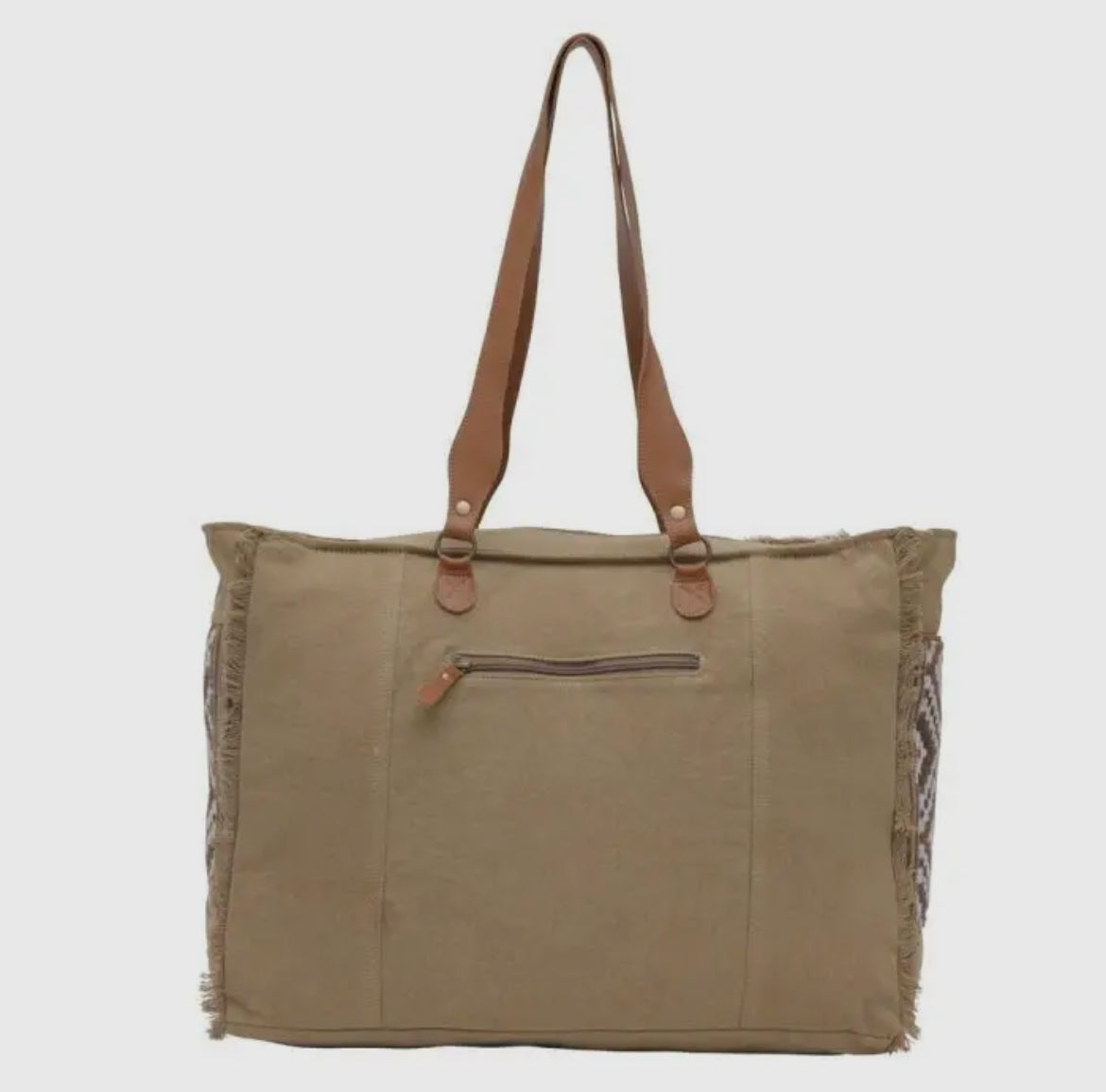 Cowhide Myra Weekender Bag