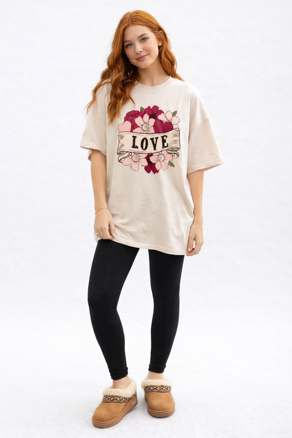 True Love Floral Tee